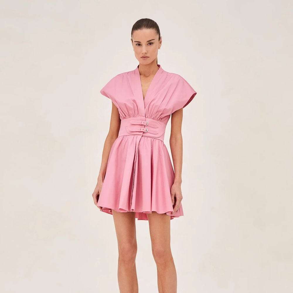 Alexis Bree dress pink size xs